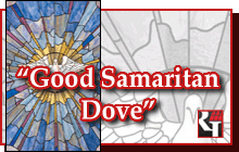 Religious Images Good Samaritan Dove Mural Design
