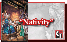 Religious Images Nativity Mural Design