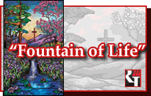 Religious Images Fountain of Life Mural Design